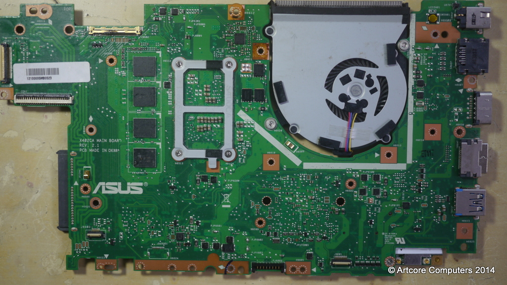 Curatare de praf laptop Iasi Asus F502C